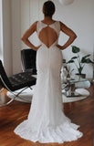 Klara Boho Lace Bridal Gown