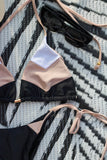 Geometric Bikini in Black