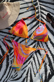 Bohemian Bikini Set in Pink