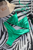 Summer Bikini Set in Green