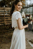 Sample Bohemian Two Piece Wedding Dress