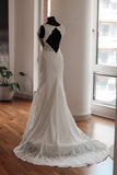 Sample Klara Boho Luxe Bridal Gown in Cream