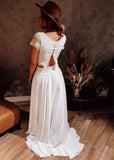 Sample Bohemian Two Piece Wedding Dress