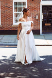 Abbie Satin Wedding Dress