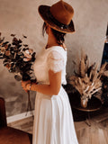 Sample Bohemian Two Piece Wedding Dress