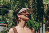 Bohemian Mesh Sun Visor