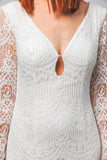 Sample Lace Long Sleeve Bridal Gown