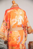 Sono Luxury Beach Kimono in Gold