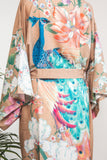 Sono Luxury Beach Kimono in Beige