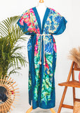 Ubud Beach Kimono in Blue