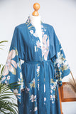 Sono Luxury Beach Kimono in Blue