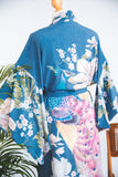 Sono Luxury Beach Kimono in Blue