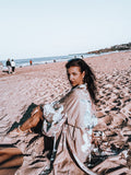 Sono Luxury Beach Kimono in Beige