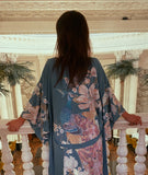 Sono Luxury Beach Kimono in Blue