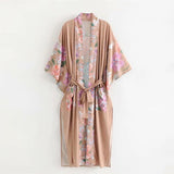 Sono Luxury Beach Kimono in Beige