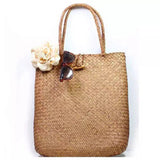 Gili Air Straw Shopping Basket in brown