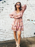 Pink Summer Mini Dress