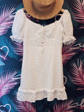 White Sweetheart Summer Dress