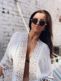 Pantai White Tassel Beach Cover Up