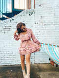 Pink Summer Mini Dress