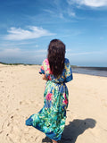 Ubud Beach Kimono in Blue