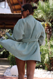 Mini Kimono in Sage Green