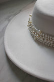 Pearl Bolero Wedding Hat