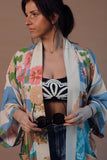 Luxe Kimono in Light Blue