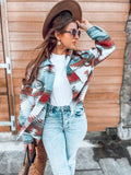 Bohemian Aztec Print Jacket / Shacket