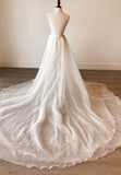 Bridal Tulle Detachable Overskirt