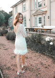 Rachel Mini Feather Trimmed Dress