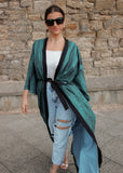 Luxe Kimono in Dark Green