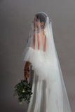 Cathedral Ruffled Wedding Veil