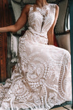 Caprice Boho Luxe Bridal Gown in Champagne