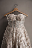 Midi Sequin Evening Wedding Dress