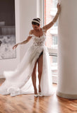 Sofia A-line beach wedding dress