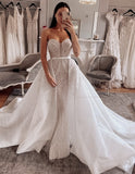 Bridal Tulle Layered Overskirt