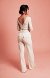 Bridal Pantsuit in Ivory