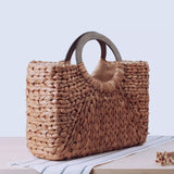 Large Straw Shopping Bag