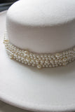 Pearl Bolero Wedding Hat