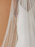 Luxury Pearl Wedding Veil