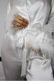 Bridal Feather Pyjama Set