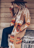 Bohemian Aztec Print Jacket / Shacket