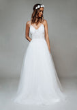 Joanne Bohemian Beach Wedding Dress