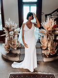 Sample Simple Beach Bridal Gown