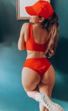 Red Bikini Set