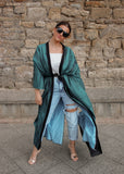 Luxe Kimono in Dark Green