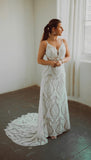 Sample Cali Boho Luxe Bridal Gown