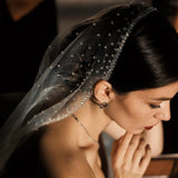 Crystal Fingertips Wedding Veil