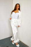 Bridal Feather Pyjama Set